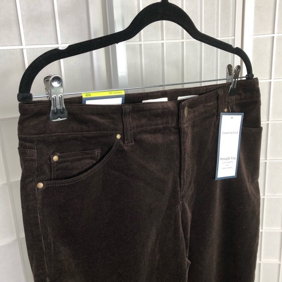 Charter Club Women’s Lexington Straight Pants - Picture 5 of 6